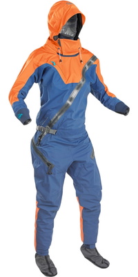 2026 Palm Womens Fuse Adventure Kayak Drysuit 13514 - Navy / Mandarin